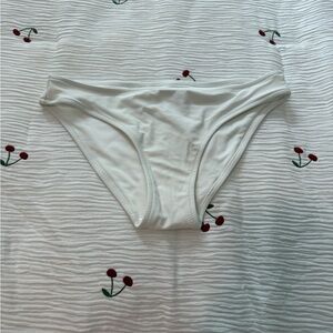 Aerie White Bikini Bottom